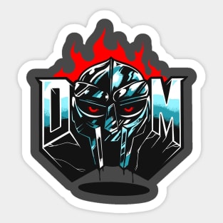 MF DOOM MASK Sticker